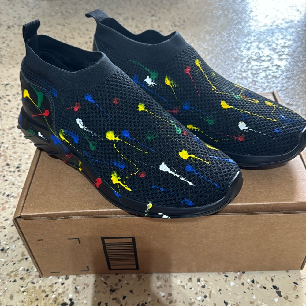 Soulsfeng Men’s Running Multicolored Shoes (Size 12)